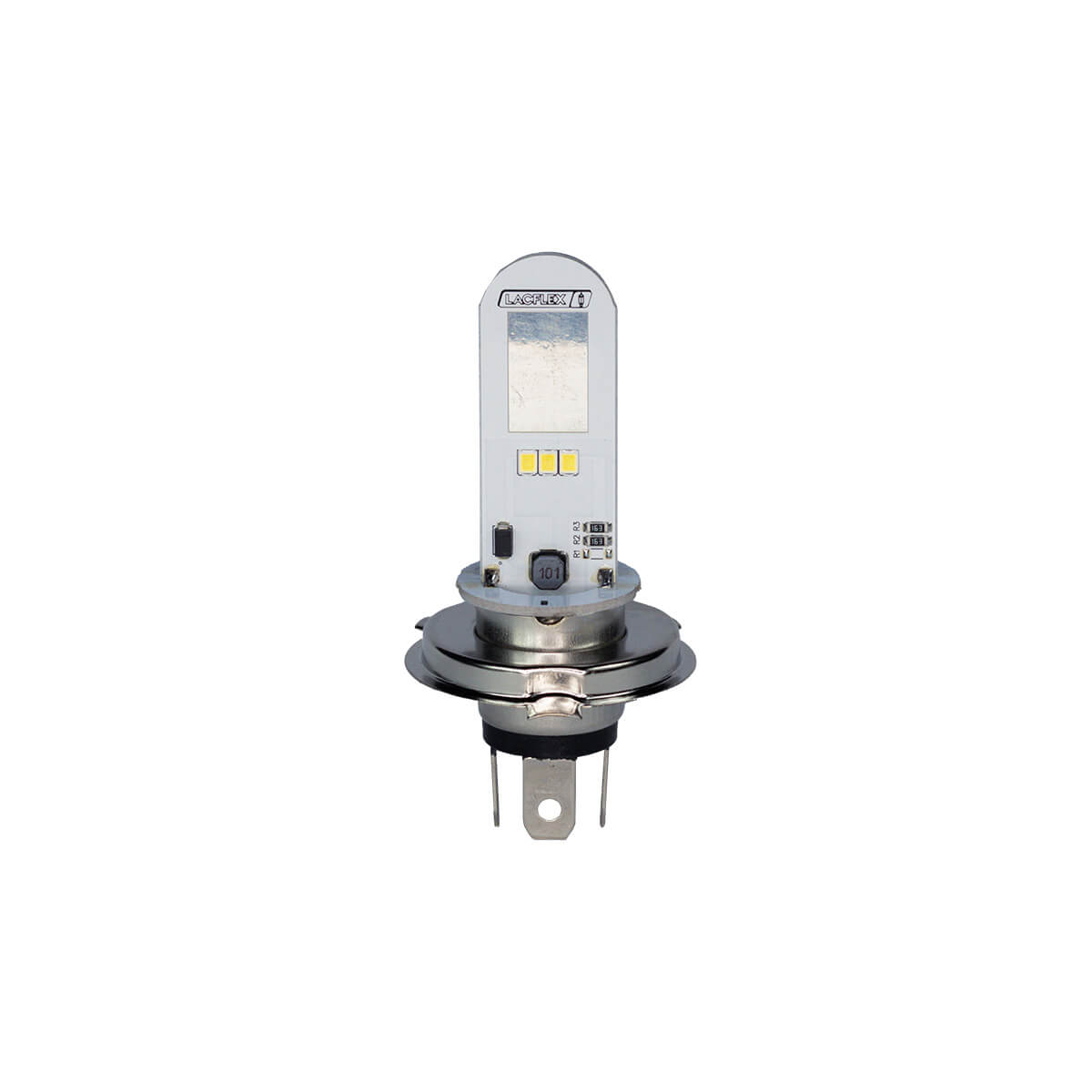 LAMPADA FAROL LACFLEX LED H4 9W 12-36V AC/DC